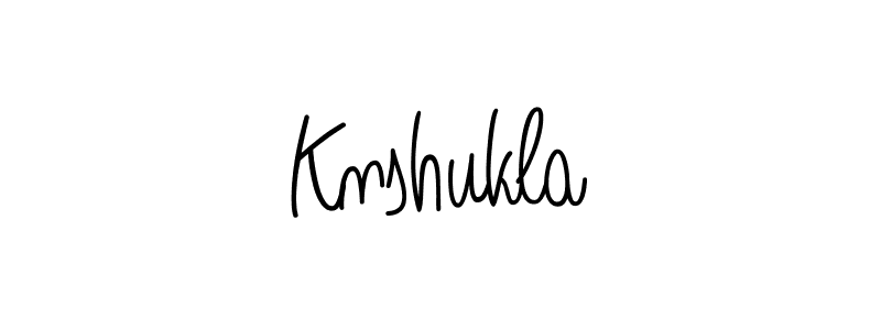 Also we have Knshukla name is the best signature style. Create professional handwritten signature collection using Angelique-Rose-font-FFP autograph style. Knshukla signature style 5 images and pictures png