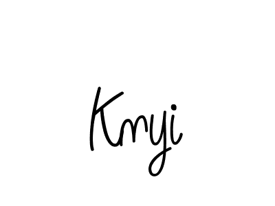 How to Draw Knyi signature style? Angelique-Rose-font-FFP is a latest design signature styles for name Knyi. Knyi signature style 5 images and pictures png