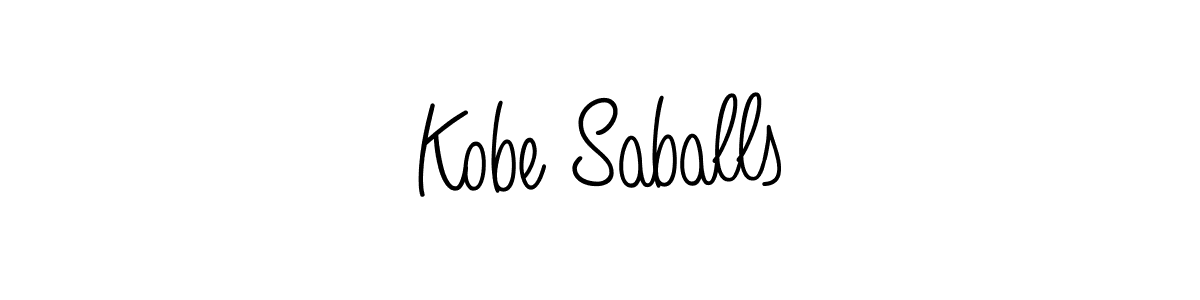 Best and Professional Signature Style for Kobe Saballs. Angelique-Rose-font-FFP Best Signature Style Collection. Kobe Saballs signature style 5 images and pictures png