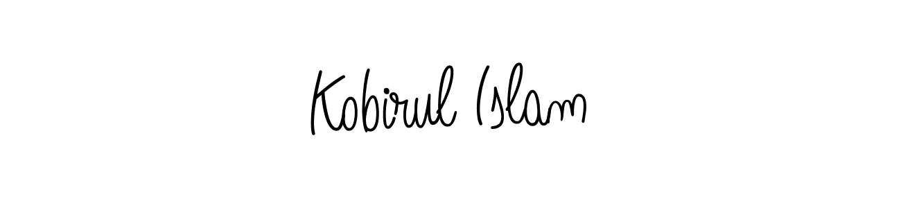 How to make Kobirul Islam signature? Angelique-Rose-font-FFP is a professional autograph style. Create handwritten signature for Kobirul Islam name. Kobirul Islam signature style 5 images and pictures png