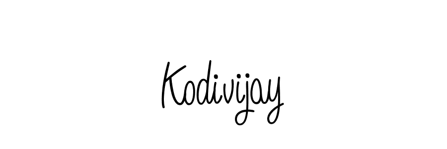 You can use this online signature creator to create a handwritten signature for the name Kodivijay. This is the best online autograph maker. Kodivijay signature style 5 images and pictures png