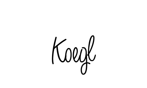 Angelique-Rose-font-FFP is a professional signature style that is perfect for those who want to add a touch of class to their signature. It is also a great choice for those who want to make their signature more unique. Get Koegl name to fancy signature for free. Koegl signature style 5 images and pictures png