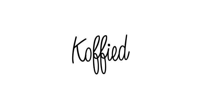 Make a beautiful signature design for name Koffied. Use this online signature maker to create a handwritten signature for free. Koffied signature style 5 images and pictures png