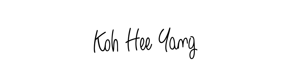 See photos of Koh Hee Yang official signature by Spectra . Check more albums & portfolios. Read reviews & check more about Angelique-Rose-font-FFP font. Koh Hee Yang signature style 5 images and pictures png