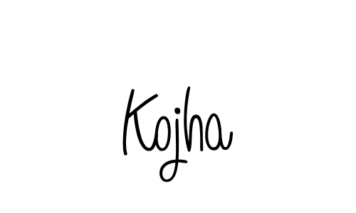if you are searching for the best signature style for your name Kojha. so please give up your signature search. here we have designed multiple signature styles  using Angelique-Rose-font-FFP. Kojha signature style 5 images and pictures png