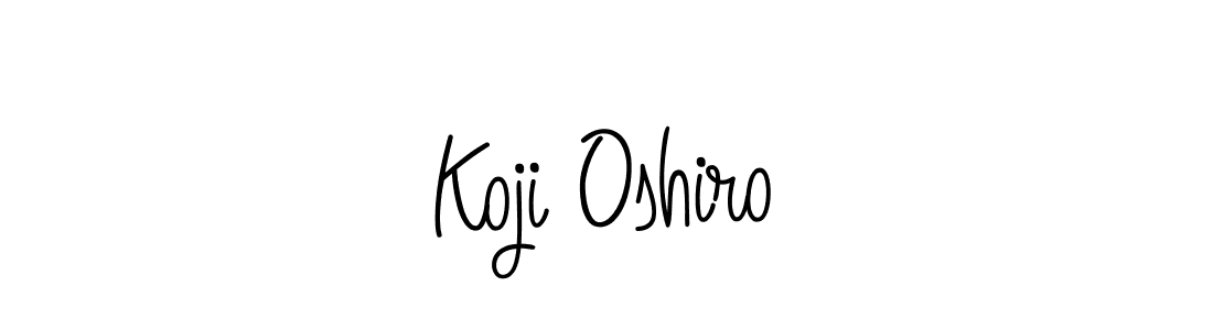 How to Draw Koji Oshiro signature style? Angelique-Rose-font-FFP is a latest design signature styles for name Koji Oshiro. Koji Oshiro signature style 5 images and pictures png