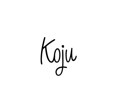 Angelique-Rose-font-FFP is a professional signature style that is perfect for those who want to add a touch of class to their signature. It is also a great choice for those who want to make their signature more unique. Get Koju name to fancy signature for free. Koju signature style 5 images and pictures png
