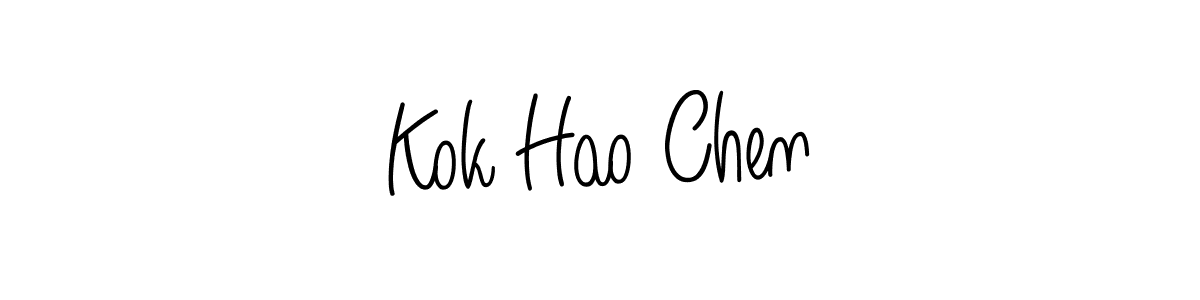 Once you've used our free online signature maker to create your best signature Angelique-Rose-font-FFP style, it's time to enjoy all of the benefits that Kok Hao Chen name signing documents. Kok Hao Chen signature style 5 images and pictures png