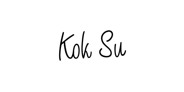 Here are the top 10 professional signature styles for the name Kok Su. These are the best autograph styles you can use for your name. Kok Su signature style 5 images and pictures png