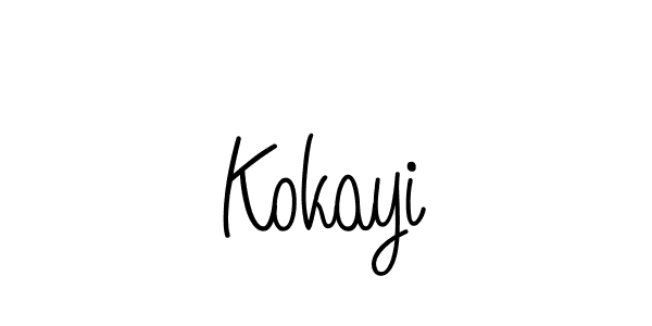 Angelique-Rose-font-FFP is a professional signature style that is perfect for those who want to add a touch of class to their signature. It is also a great choice for those who want to make their signature more unique. Get Kokayi name to fancy signature for free. Kokayi signature style 5 images and pictures png