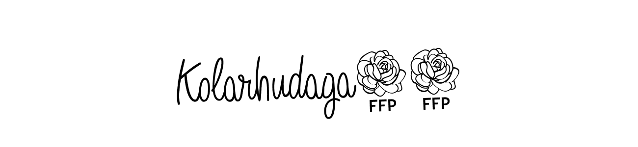 Once you've used our free online signature maker to create your best signature Angelique-Rose-font-FFP style, it's time to enjoy all of the benefits that Kolarhudaga07 name signing documents. Kolarhudaga07 signature style 5 images and pictures png