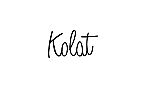 Check out images of Autograph of Kolat name. Actor Kolat Signature Style. Angelique-Rose-font-FFP is a professional sign style online. Kolat signature style 5 images and pictures png