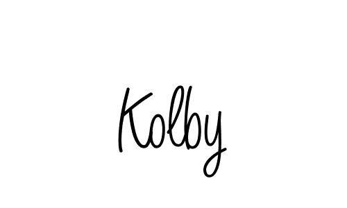 Check out images of Autograph of Kolby name. Actor Kolby Signature Style. Angelique-Rose-font-FFP is a professional sign style online. Kolby signature style 5 images and pictures png