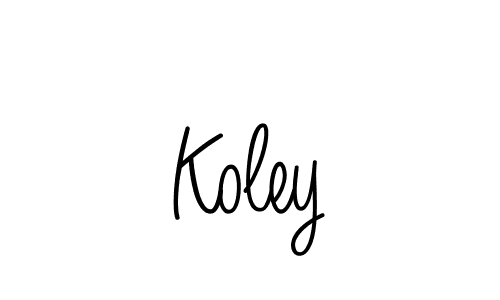 It looks lik you need a new signature style for name Koley. Design unique handwritten (Angelique-Rose-font-FFP) signature with our free signature maker in just a few clicks. Koley signature style 5 images and pictures png