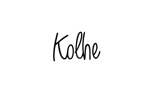 It looks lik you need a new signature style for name Kolhe. Design unique handwritten (Angelique-Rose-font-FFP) signature with our free signature maker in just a few clicks. Kolhe signature style 5 images and pictures png