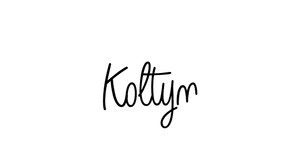 Here are the top 10 professional signature styles for the name Koltyn. These are the best autograph styles you can use for your name. Koltyn signature style 5 images and pictures png