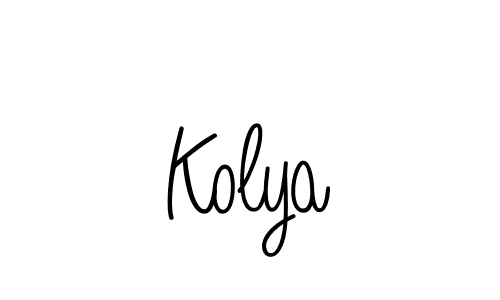 Here are the top 10 professional signature styles for the name Kolya. These are the best autograph styles you can use for your name. Kolya signature style 5 images and pictures png