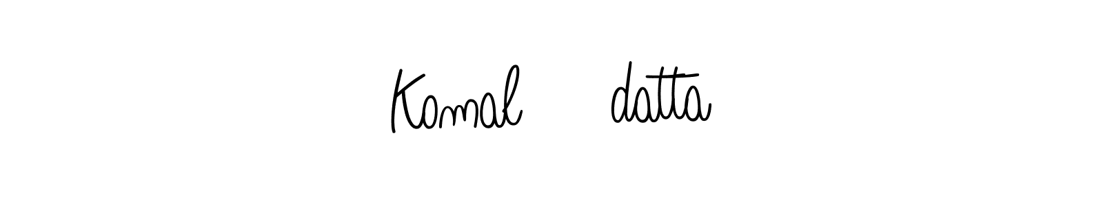 Make a beautiful signature design for name Komal♥️datta. Use this online signature maker to create a handwritten signature for free. Komal♥️datta signature style 5 images and pictures png