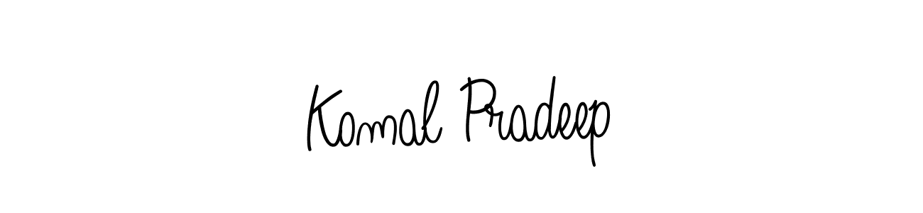 Here are the top 10 professional signature styles for the name Komal Pradeep. These are the best autograph styles you can use for your name. Komal Pradeep signature style 5 images and pictures png