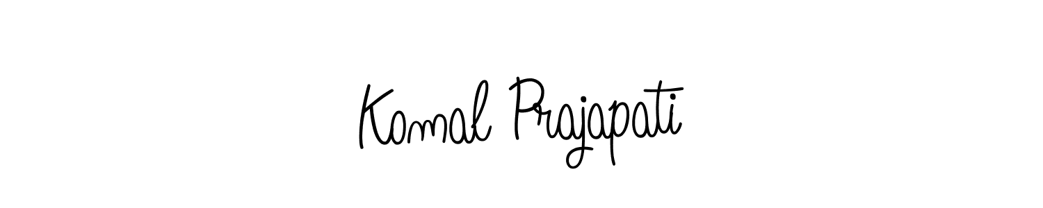 This is the best signature style for the Komal Prajapati name. Also you like these signature font (Angelique-Rose-font-FFP). Mix name signature. Komal Prajapati signature style 5 images and pictures png