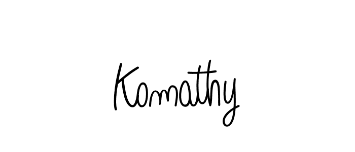 How to Draw Komathy signature style? Angelique-Rose-font-FFP is a latest design signature styles for name Komathy. Komathy signature style 5 images and pictures png