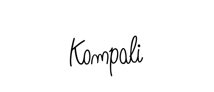 Best and Professional Signature Style for Kompali. Angelique-Rose-font-FFP Best Signature Style Collection. Kompali signature style 5 images and pictures png