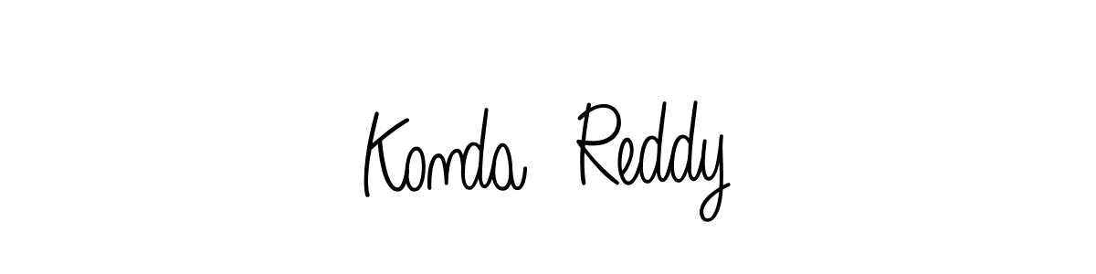 You can use this online signature creator to create a handwritten signature for the name Konda  Reddy. This is the best online autograph maker. Konda  Reddy signature style 5 images and pictures png