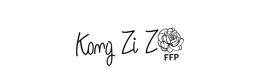 Once you've used our free online signature maker to create your best signature Angelique-Rose-font-FFP style, it's time to enjoy all of the benefits that Kong Zi Z8 name signing documents. Kong Zi Z8 signature style 5 images and pictures png