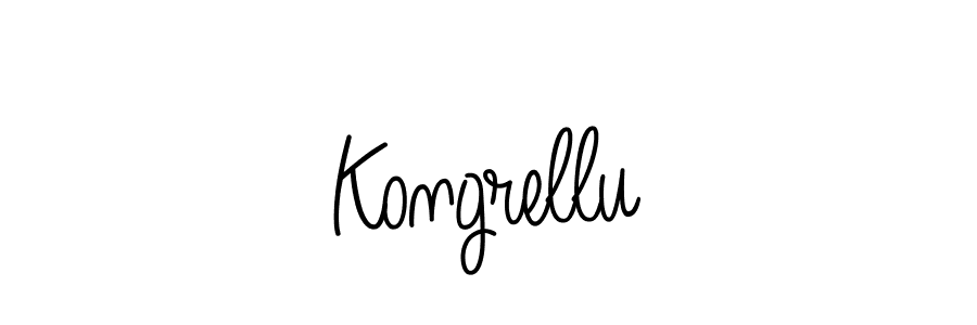 How to Draw Kongrellu signature style? Angelique-Rose-font-FFP is a latest design signature styles for name Kongrellu. Kongrellu signature style 5 images and pictures png