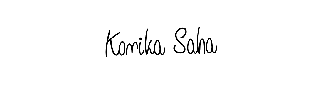 Best and Professional Signature Style for Konika Saha. Angelique-Rose-font-FFP Best Signature Style Collection. Konika Saha signature style 5 images and pictures png