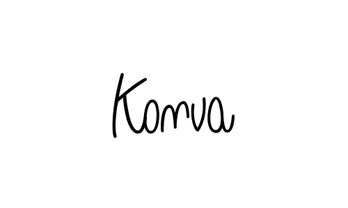 How to Draw Konva signature style? Angelique-Rose-font-FFP is a latest design signature styles for name Konva. Konva signature style 5 images and pictures png
