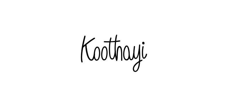 Make a beautiful signature design for name Koothayi. Use this online signature maker to create a handwritten signature for free. Koothayi signature style 5 images and pictures png