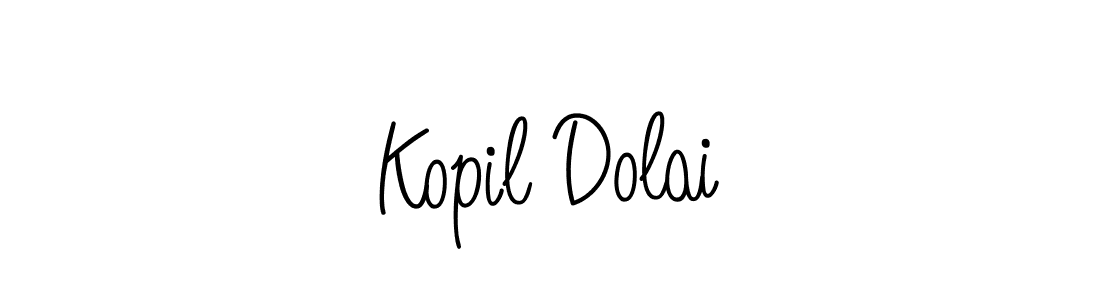 Best and Professional Signature Style for Kopil Dolai. Angelique-Rose-font-FFP Best Signature Style Collection. Kopil Dolai signature style 5 images and pictures png
