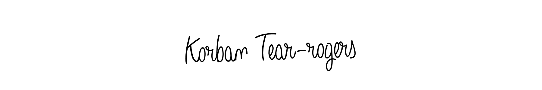 Similarly Angelique-Rose-font-FFP is the best handwritten signature design. Signature creator online .You can use it as an online autograph creator for name Korban Tear-rogers. Korban Tear-rogers signature style 5 images and pictures png