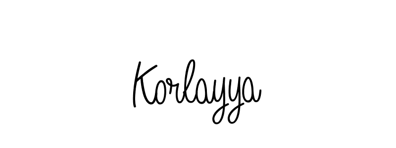 Here are the top 10 professional signature styles for the name Korlayya. These are the best autograph styles you can use for your name. Korlayya signature style 5 images and pictures png