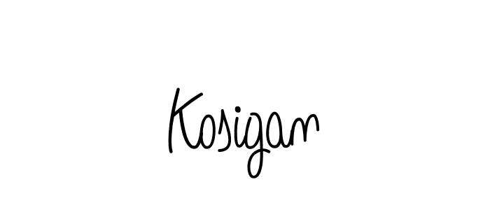 Once you've used our free online signature maker to create your best signature Angelique-Rose-font-FFP style, it's time to enjoy all of the benefits that Kosigan name signing documents. Kosigan signature style 5 images and pictures png