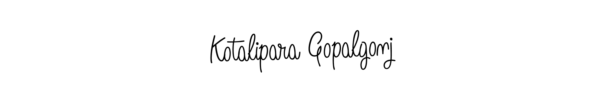 Make a short Kotalipara Gopalgonj signature style. Manage your documents anywhere anytime using Angelique-Rose-font-FFP. Create and add eSignatures, submit forms, share and send files easily. Kotalipara Gopalgonj signature style 5 images and pictures png