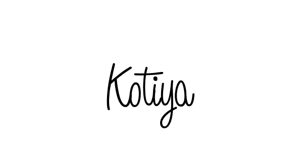 Also we have Kotiya name is the best signature style. Create professional handwritten signature collection using Angelique-Rose-font-FFP autograph style. Kotiya signature style 5 images and pictures png