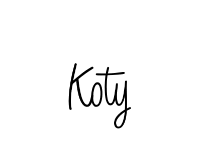 Make a beautiful signature design for name Koty. Use this online signature maker to create a handwritten signature for free. Koty signature style 5 images and pictures png