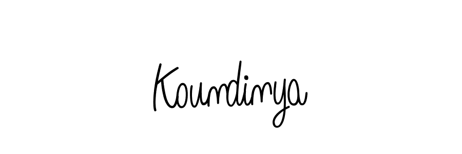 Best and Professional Signature Style for Koundinya. Angelique-Rose-font-FFP Best Signature Style Collection. Koundinya signature style 5 images and pictures png