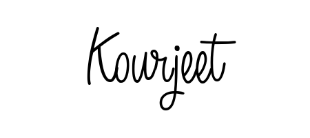 How to make Kourjeet signature? Angelique-Rose-font-FFP is a professional autograph style. Create handwritten signature for Kourjeet name. Kourjeet signature style 5 images and pictures png