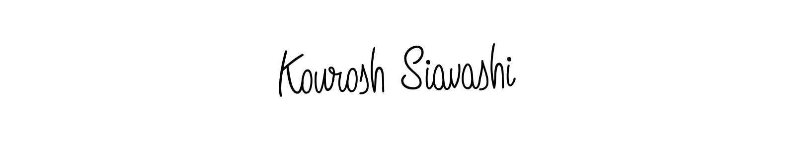 Make a short Kourosh Siavashi signature style. Manage your documents anywhere anytime using Angelique-Rose-font-FFP. Create and add eSignatures, submit forms, share and send files easily. Kourosh Siavashi signature style 5 images and pictures png
