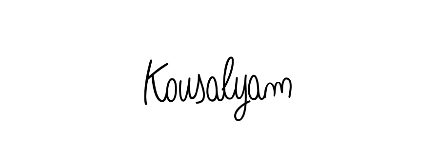 See photos of Kousalyam official signature by Spectra . Check more albums & portfolios. Read reviews & check more about Angelique-Rose-font-FFP font. Kousalyam signature style 5 images and pictures png