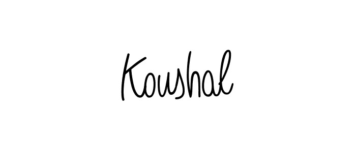 It looks lik you need a new signature style for name Koushal. Design unique handwritten (Angelique-Rose-font-FFP) signature with our free signature maker in just a few clicks. Koushal signature style 5 images and pictures png