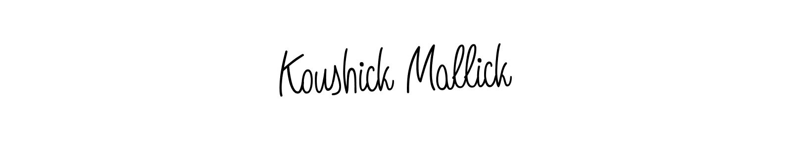 You can use this online signature creator to create a handwritten signature for the name Koushick Mallick. This is the best online autograph maker. Koushick Mallick signature style 5 images and pictures png