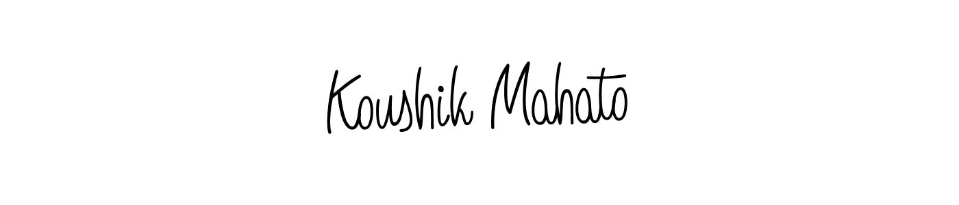 Similarly Angelique-Rose-font-FFP is the best handwritten signature design. Signature creator online .You can use it as an online autograph creator for name Koushik Mahato. Koushik Mahato signature style 5 images and pictures png