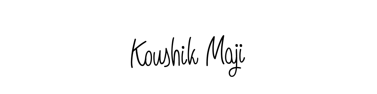 Best and Professional Signature Style for Koushik Maji. Angelique-Rose-font-FFP Best Signature Style Collection. Koushik Maji signature style 5 images and pictures png