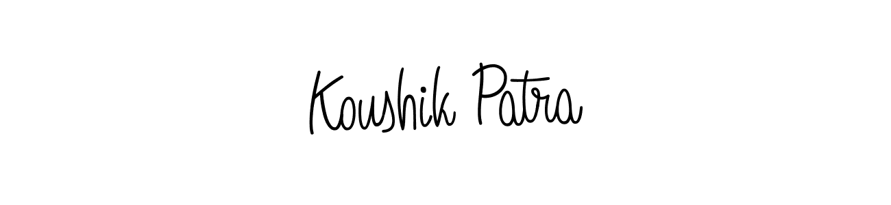 Best and Professional Signature Style for Koushik Patra. Angelique-Rose-font-FFP Best Signature Style Collection. Koushik Patra signature style 5 images and pictures png