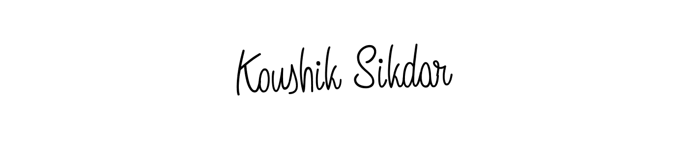 Also You can easily find your signature by using the search form. We will create Koushik Sikdar name handwritten signature images for you free of cost using Angelique-Rose-font-FFP sign style. Koushik Sikdar signature style 5 images and pictures png