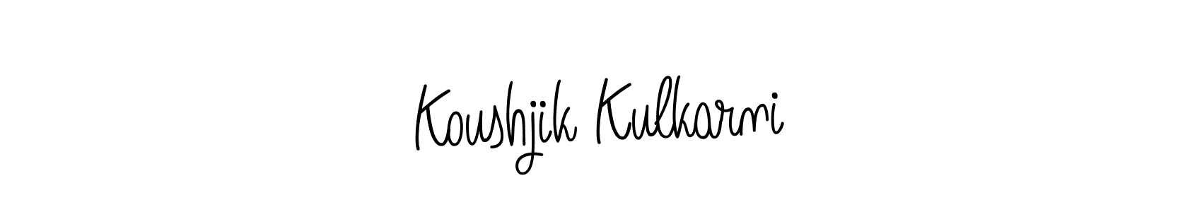 Best and Professional Signature Style for Koushjik Kulkarni. Angelique-Rose-font-FFP Best Signature Style Collection. Koushjik Kulkarni signature style 5 images and pictures png